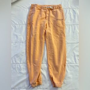 THE KOOPLES SPORT - Faded Orange Sweatpants